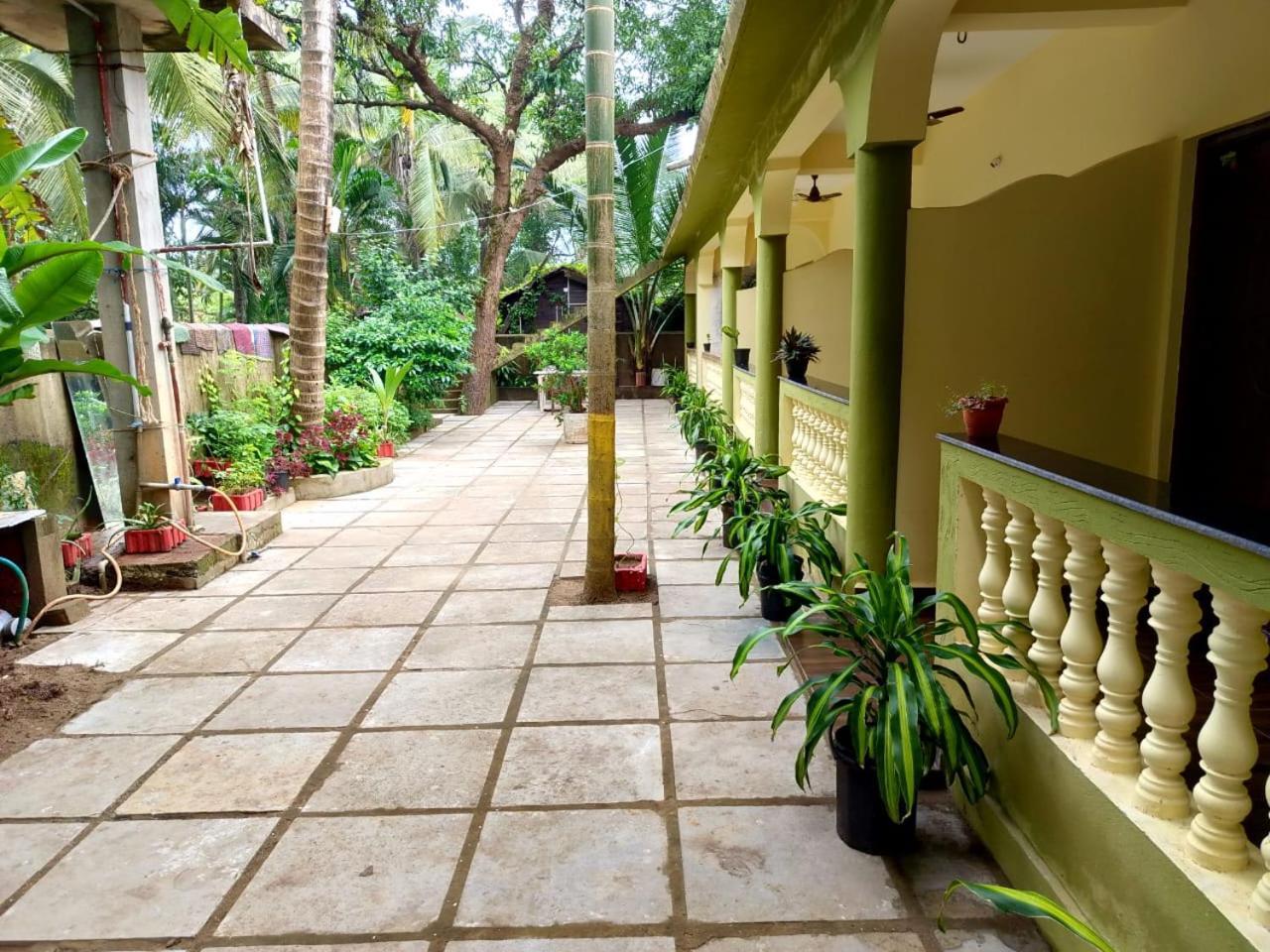 One Love Guest House Morjim Bagian luar foto