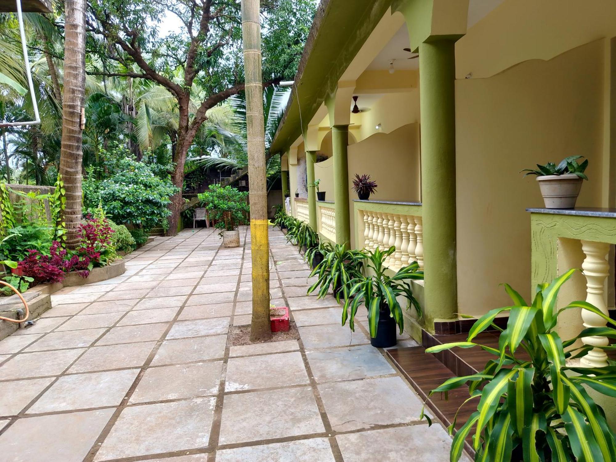 One Love Guest House Morjim Bagian luar foto